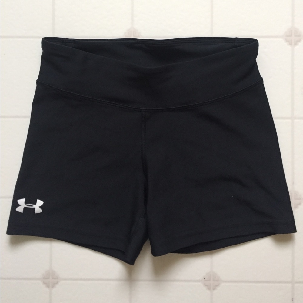 Under Armour Black Spandex Shorts